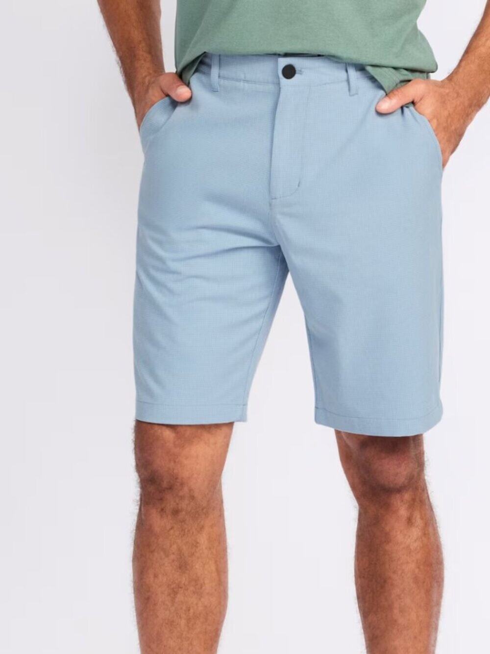 New Without Tags 01.Algo Men's Light Blue Summer Shorts